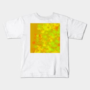 Yellow abstract rainbow Kids T-Shirt